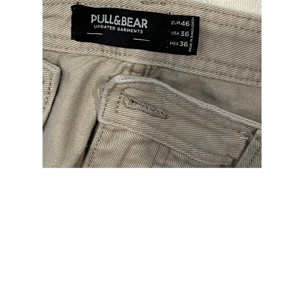 Pull & Bear Updated Cargo Pants Mens 36x30 - Picture 3 of 5